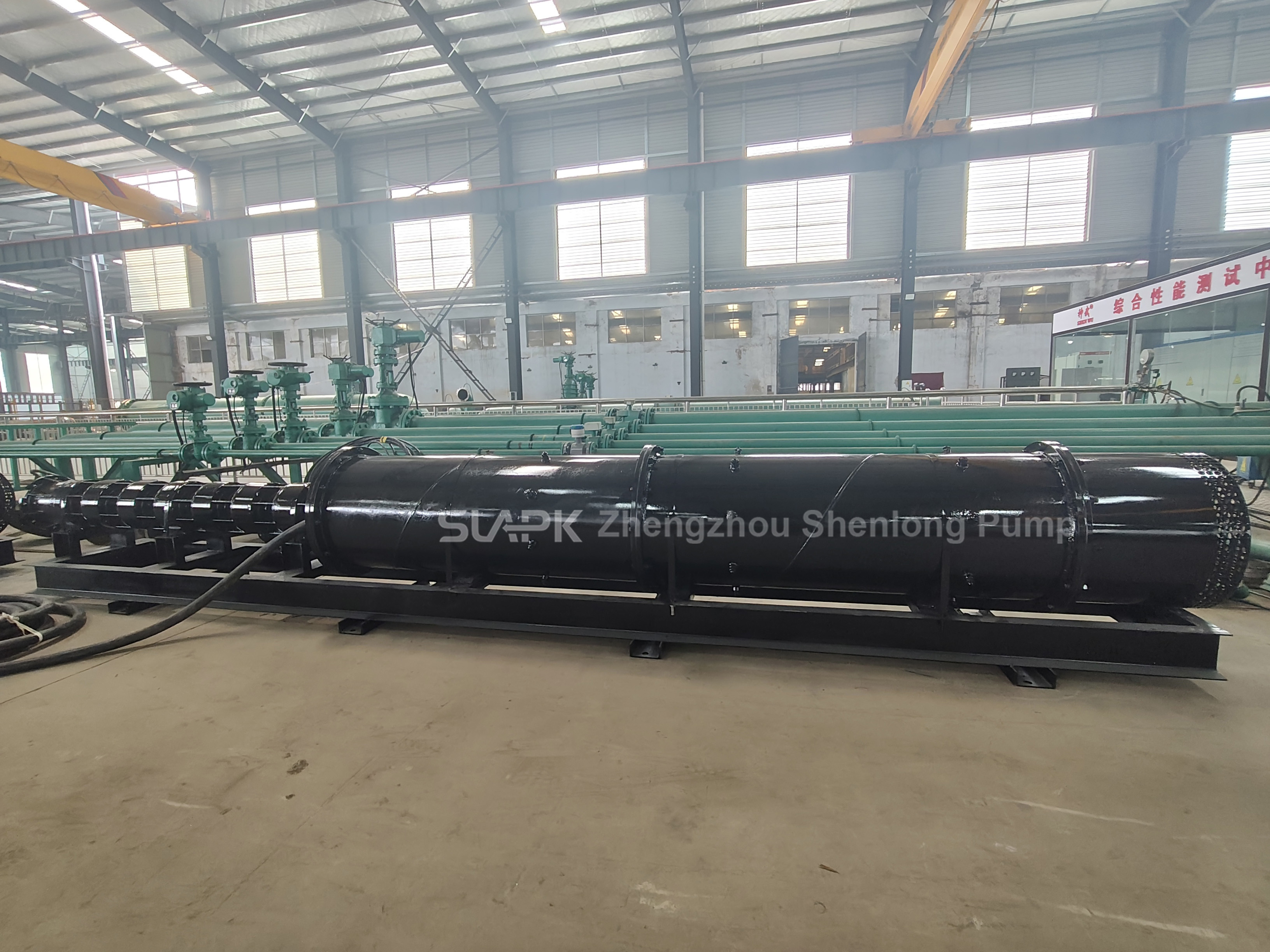 กรณี บริษัท ล่าสุดเกี่ยวกับ ปั๊มบ่อดําน้ําแนวราบ พร้อมเสื้อเย็นสําหรับอุปกรณ์เก็บน้ําและประปาในเอเชียตะวันออกเฉียงใต้