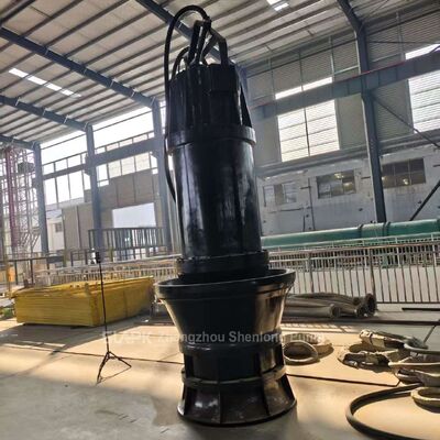 315KW, 9000 m³/h, 8.16m head: The ZQB submersible axial flow pump is specifically designed for municipal drainage applications