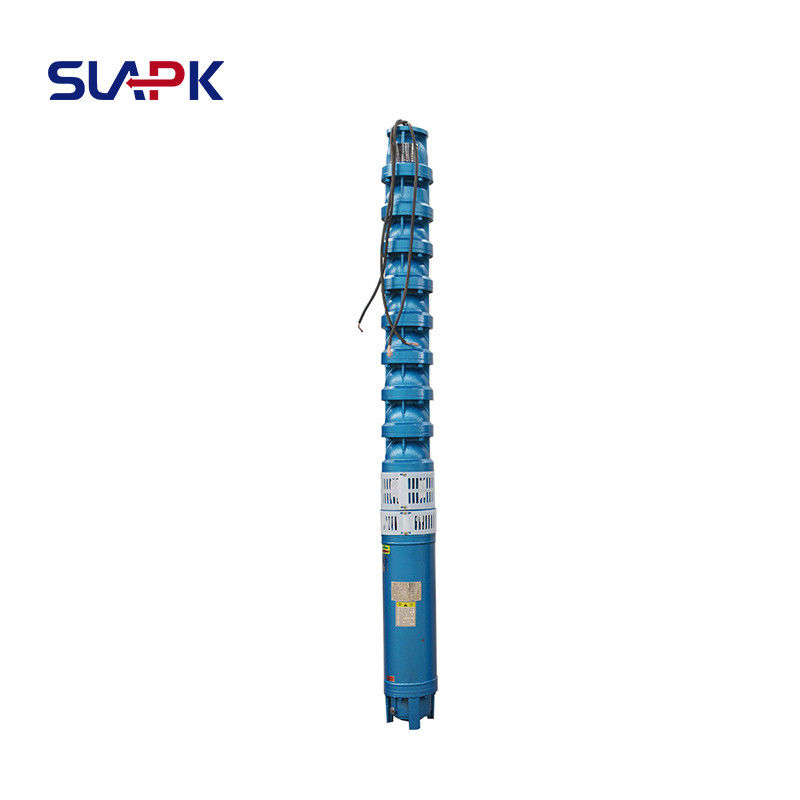 300QJ150-450/13 ปั๊มจมน้ําลึกหลุมน้ํา 450m หัว 150 m3/h กระแสและการออกแบบหลอมศูนย์กลางหลายระยะ