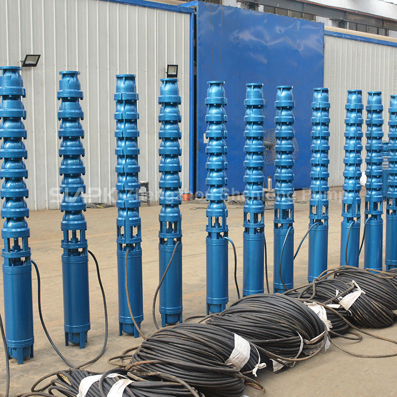 ปั๊มดําน้ําขนาดใหญ่ 600 m3/h พร้อมมอเตอร์ 75kW และ SS304 Impeller