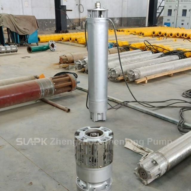 125kw 400m3/h 67m หัวสแตนเลส ปั๊มน้ําดําน้ํา ปั๊มบ่อลึก สําหรับขายร้อน
