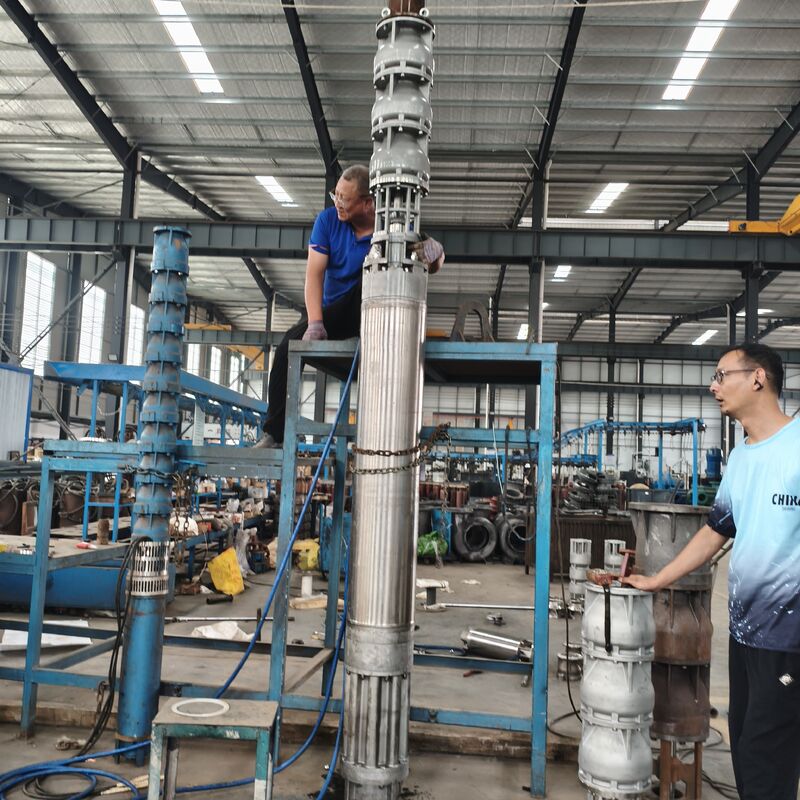 300QJH400-80/2-150KW สแตนเลส สตูลลึก ถ้ําดําน้ํา ปั๊ม ทนต่อการกัดกร่อนน้ํา