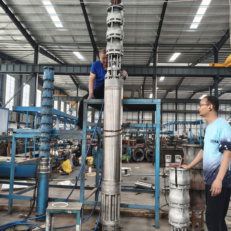 300QJH400-80/2-150KW สแตนเลส สตูลลึก ถ้ําดําน้ํา ปั๊ม ทนต่อการกัดกร่อนน้ํา