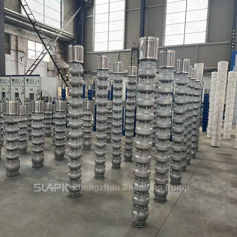 300QJH-300-62-75KW ปั๊มจุ่มสแตนเลสพร้อมอัตราการไหล 300 m³/h และหัว 62 ม. สำหรับการถ่ายเทน้ำอุตสาหกรรมที่ทนต่อการกัดกร่อน