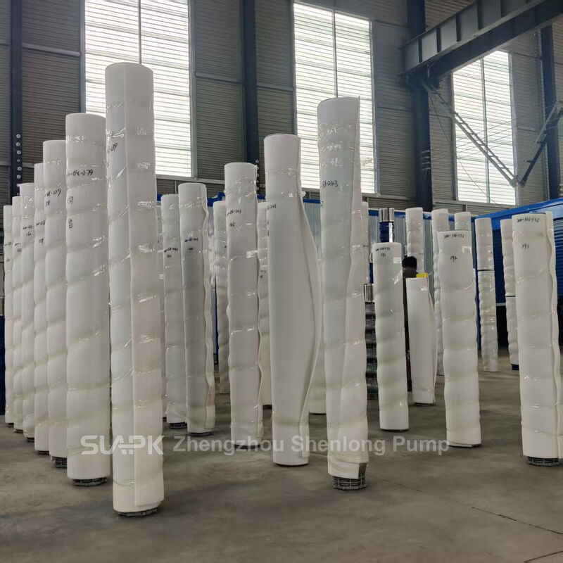 300QJH-300-62-75KW ปั๊มจุ่มสแตนเลสพร้อมอัตราการไหล 300 m³/h และหัว 62 ม. สำหรับการถ่ายเทน้ำอุตสาหกรรมที่ทนต่อการกัดกร่อน