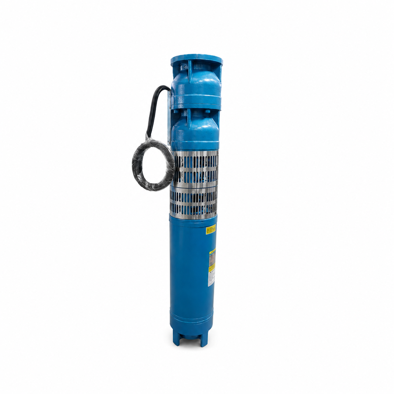 ปั๊มจมน้ําลึก 22kW พร้อมเครื่องขับ SS304 และอัตราการไหลของ 160 m3/h สําหรับการสกัดน้ําหลุม