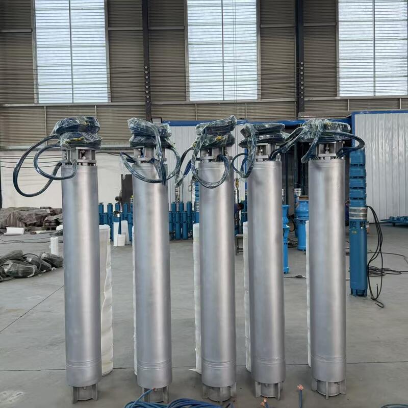 ปั๊มน้ําทะเลแบบดําน้ําจากสแตนเลส 75KW อัตราการไหล 300 m3/h สําหรับการใช้งานบ่อน้ําลึก