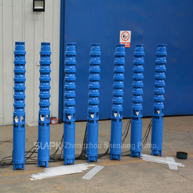 200QJ65-90 ปั๊มน้ำบาดาลเหล็กหล่อแบบจุ่มพร้อมอัตราการไหล 65 ลบ.ม./ชม. และส่งสูง 90 เมตร สำหรับการใช้งานในบ่อลึก