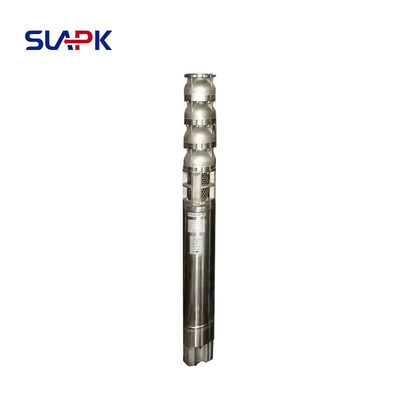 200QJH23-60-7.5KW SS304 สแตนเลส ปั๊มดําน้ํา เหมาะสําหรับขนของเหลวทนทานต่อการกัดกร่อน