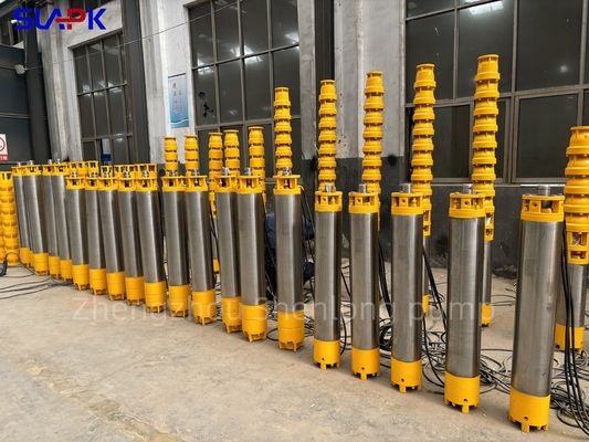 ปั๊มน้ำแบบจุ่มสแตนเลส 25kw 30kw ทนทานต่อการกัดกร่อน สำหรับการสูบน้ำทะเล