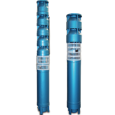หัวที่สูงและไหลขนาดใหญ่ QJ เหล็กอัดปั๊ม submersible ประหยัดพลังงานและมีประสิทธิภาพ