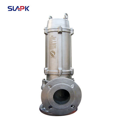 WQP SS316 ปั๊มระบายน้ําเสียแบบดําน้ําสําหรับระบายน้ําเสีย, ลื่น, และการกําจัดน้ํา