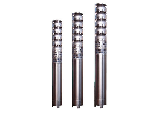 วัสดุ SS ปั๊มน้ําทะเลที่ดําน้ําได้ในบ่อน้ําลึก มีอัตราการไหล 5-2000m3/h