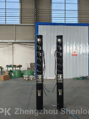 ปั๊มจุ่มสำหรับบ่อน้ำลึก 200 ลบ.ม./ชม. 37 กิโลวัตต์ โครงสร้างสแตนเลส