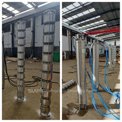 300QJH360-55/2-90KW 690V 50HZ ปั๊มน้ำทะเลสำหรับผลิตน้ำจืดวัสดุ 2507