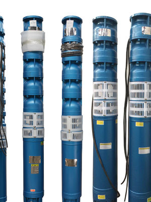 พั๊มน้ําลึกเหล็กเหล็ก 13kw พลังงาน 8 นิ้ว กว้างของปั๊ม