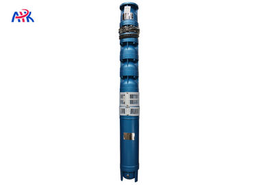 10 Hp 10kw ช่องเจาะเหล็กไร้สแตนเลส ปั๊มบ่อดําน้ํา AC 3 ช่วง 50hz / 60hz ความถี่