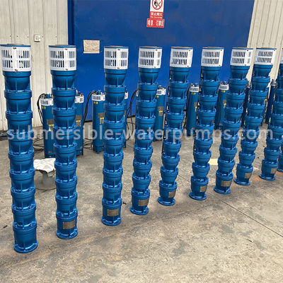 300m หัวลึกหลุมเจาะหลุมเจาะ ปั๊มดําน้ํา 220kw
